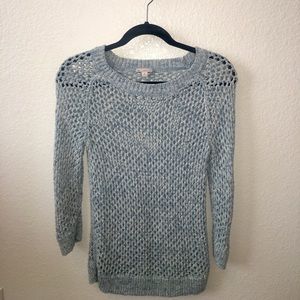 Gap light blue 3/4 sleeve sweater size: M